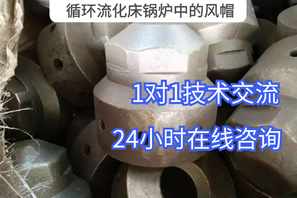 循环流化床锅炉中的风帽 循环流化床锅炉中的风帽